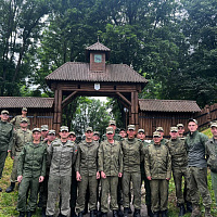 Военнослужащие 36 дмостбр посетили Трофимову криницу