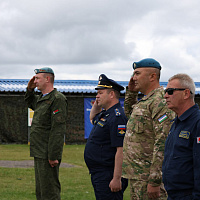Стартовал 21-й открытый чемпионат Вооружённых Сил Республики Беларусь по парашютному спорту