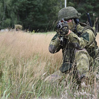 Комплексное контрольное занятие с боевой стрельбой взводов в 38 одшбр