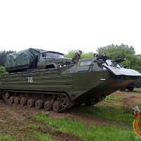 Учатся понтонёры