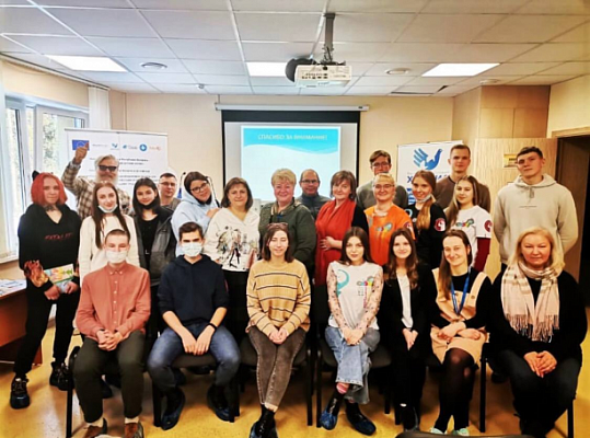 Поделились опытом добрых дел