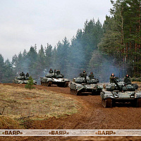 Завершающая неделя в проведении боевого слаживания подразделений военнообязанных на полигоне Лепельский