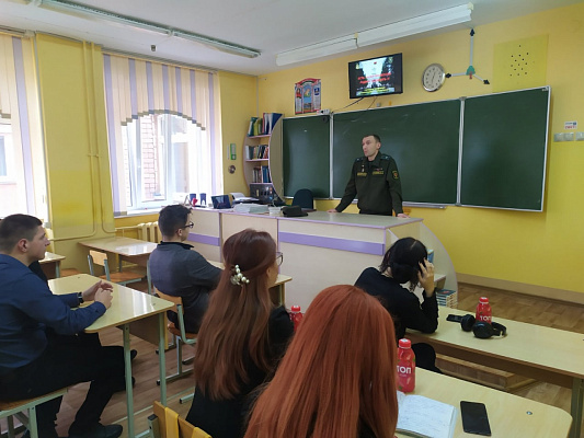 В рамках патриотического воспитания