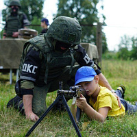 Мероприятие военно-патриотической направленности для воспитанников лагеря «Вереск»