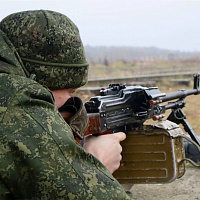 Занятия по огневой подготовке с курсантами Военной академии