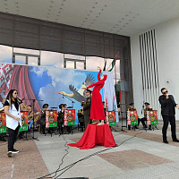 Праздник с военными музыкантами