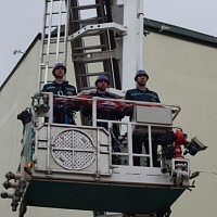 В Витебске состоялось торжественное поднятие Государственного флага Республики Беларусь