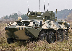 В Ракетные войска стратегического назначения РФ поступили более 70 боевых противодиверсионных машин «Тайфун-М»