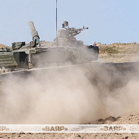 Военнослужащие 11 омбр выполнили упражнение контрольных стрельб штатным артиллерийским выстрелом из танка Т-72Б
