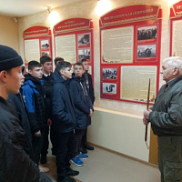 В рамках военно-патриотического воспитания