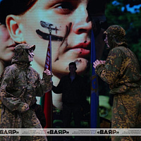 Торжественный концерт, приуроченный третьей годовщине со дня основания военно-патриотического клуба «Чёрный лис»