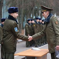 В 72 ОУЦ состоялся 50-й выпуск прапорщиков