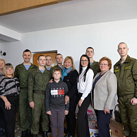 В атмосфере новогодних праздников