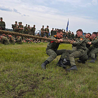 В 72 ОУЦ состоялась военно-спортивная игра «Зарница»