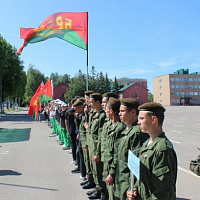 Областной этап военно-патриотической игры «Зарница» на базе 103 овдбр