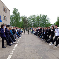 В 361 боо (ЦОВУ) прошли учебно-полевые сборы с учащимися школ г. Минска