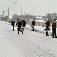 Гвардейцы пришли на помощь