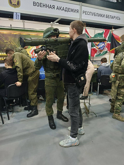 Военная академия Беларуси принимает активное участие в международной специализированной выставке «Образование и карьера»