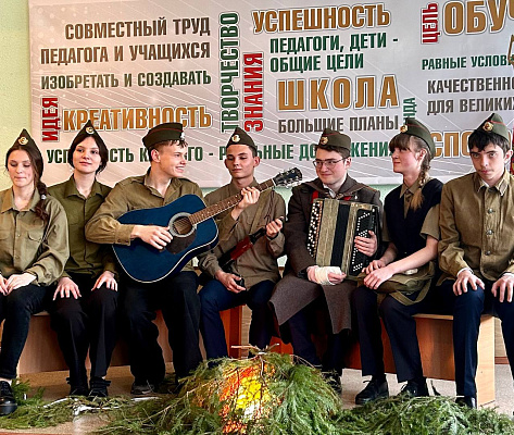 Военнослужащие 7-го инженерного полка приняли участие в торжественных мероприятиях