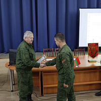 Состязания на лучших по полевой выучке командиров батальона: итоги подведены