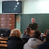 На военном факультете в БГУИР прошел День открытых дверей