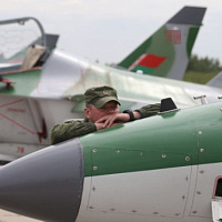 Плановые полеты на аэродроме в/ч 19764