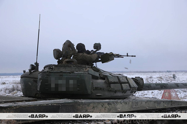 Подготовка к состязаниям на лучший танковый экипаж