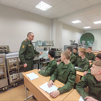 Военная кафедра БГАС отмечает годовой праздник