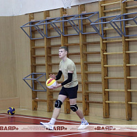 В Минском суворовском военном училище проходит первенство училища по волейболу (пионерболу)