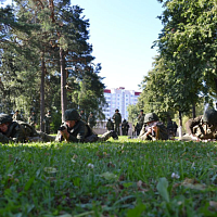 С военнослужащими Минской военной комендатуры проведены занятия по огневой подготовке