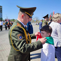 Гвардейцы приняли участие в мероприятиях ко Дню Государственной символики
