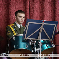 Представители транспортных войск посетили среднюю школу № 1 города Любани