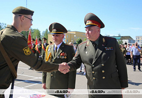 Принятие Военной присяги новым пополнением в Жодино