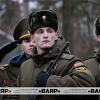 Военную присягу приняли новобранцы 361-й базы охраны и обслуживания