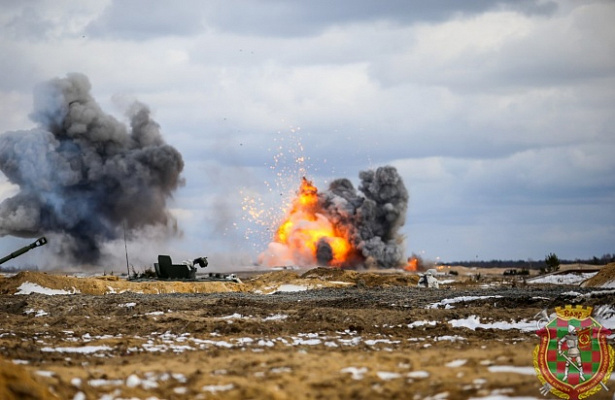 Эпизод практических действий войск на полигоне Брестский 