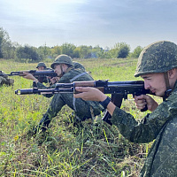 Занятие по тактико-специальной подготовке со связистами