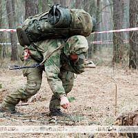 Завершилось состязание на лучшую разведывательную группу 120 омбр