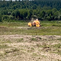 Продолжаются сборы с военнообязанными в инженерном полку СЗОК