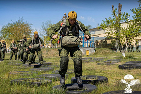 Занятия с новым пополнением в 38 одшбр