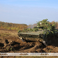 БТУ с боевой стрельбой с одним из механизированных подразделений 6 омбр