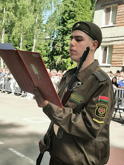 Один из самых значимых ритуалов в жизни каждого военнослужащего