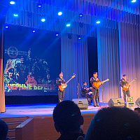 Курсанты военно-технического факультета в БНТУ посетили концерт ансамбля «Чёрные береты»