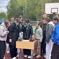 Военнослужащие 361 боо (ЦОВУ) приняли участие в проведении открытого слета учащихся педагогических классов