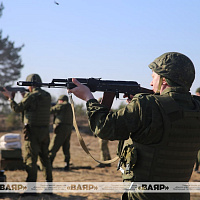  В Гродненском гарнизоне проходит учебный сбор с военнообязанными территориальных войск