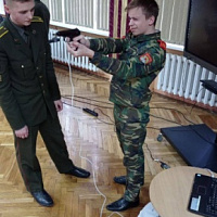 В Гродненском кадетском училище прошел мастер-класс по рукопашному бою 