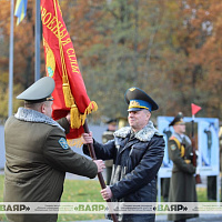 Церемония вручения Боевого Знамени