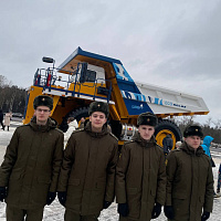 Военнослужащие 361 боо (ЦОВУ) посетили выставку «Моя Беларусь»