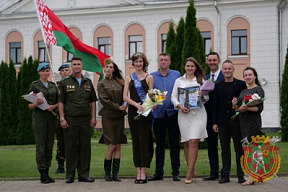 В Марьиной Горке завершился конкурс среди женщин-военнослужащих сил специальных операций «У красоты есть имя...»