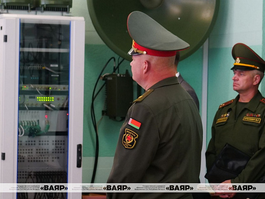 На кафедре связи военного факультета в БГУИР введен в эксплуатацию специализированный учебный класс