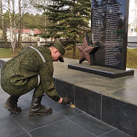 Внесли свой вклад в субботник